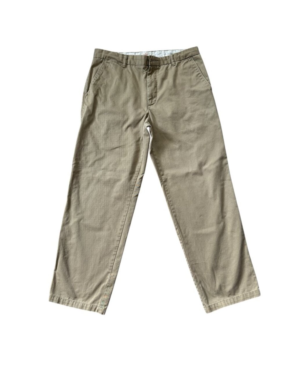 Dockers men's khaki pants button zip closure with pockets size 36 x 32